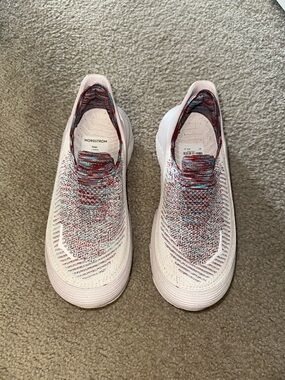 Hoka Slip-On Knit Running Shoe - Pink with Multicolor Accents New, never wore.